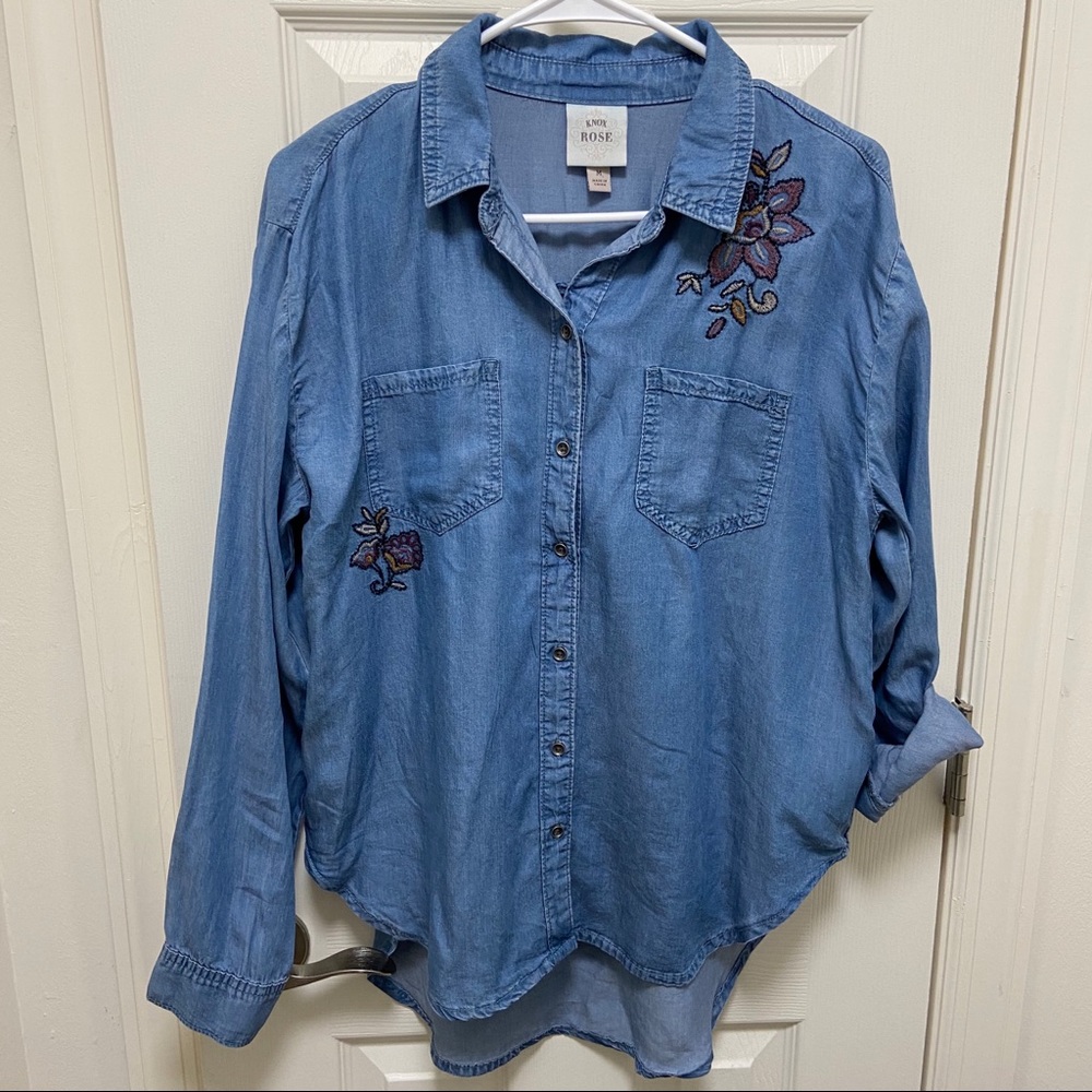Tunic Denim Top